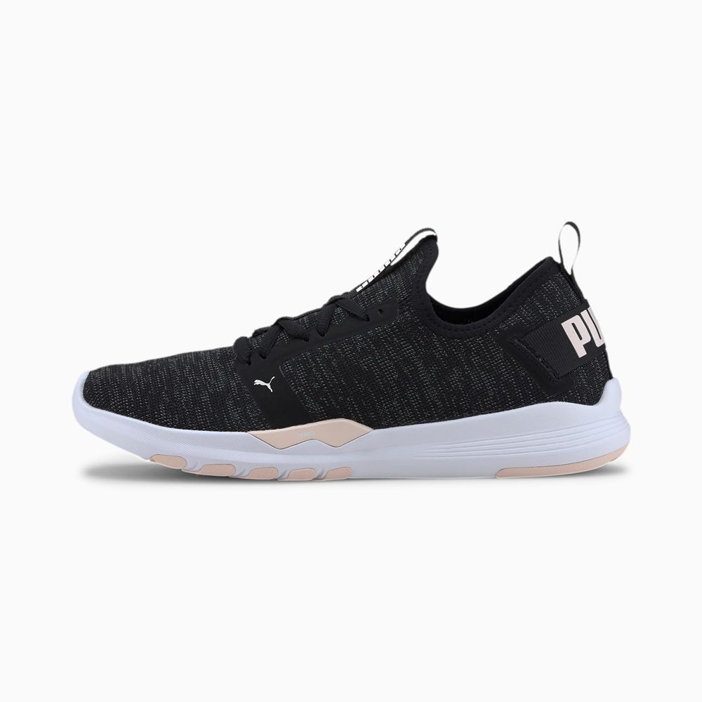 Puma IGNITE Contender Knit Női Edzőcipő - Fekete/Rózsaszín ( Hungary - JOXEI1764 )